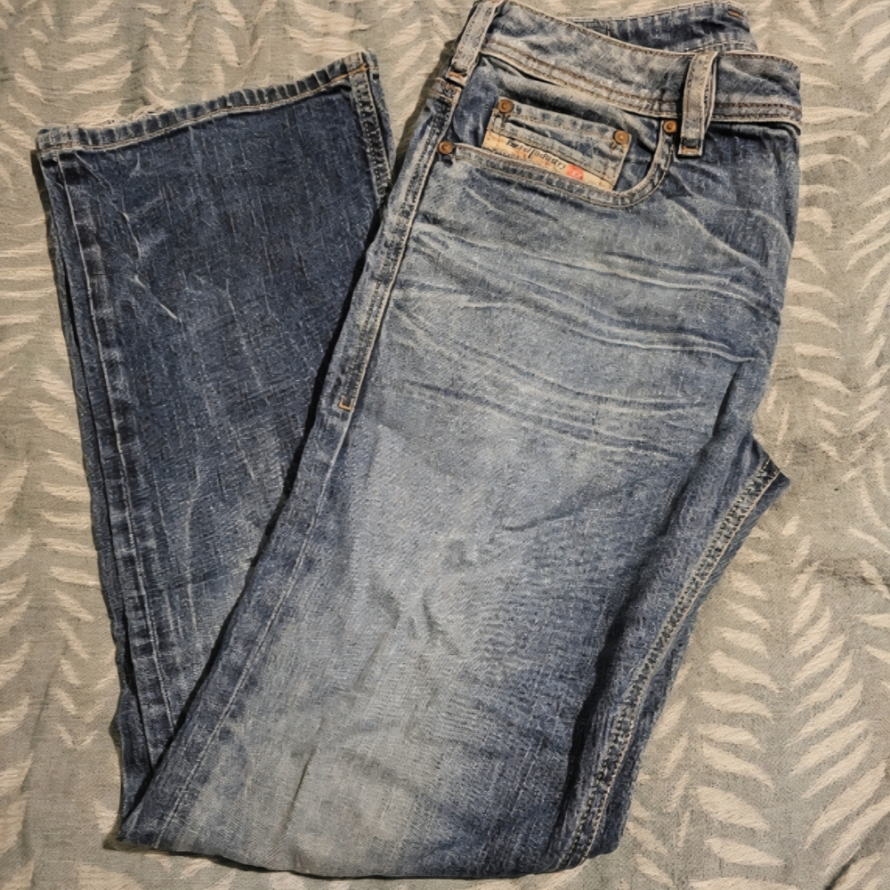 Diesel Men's Bootcut Jeans - Light Blue